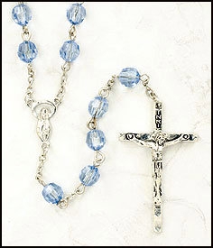 Miraculous Sapphire Rosary